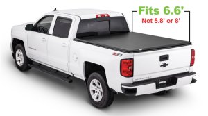 GMC Sierra Tonneau Cover - Tonno Pro - Hard Fold Tri-folding - `14-`18